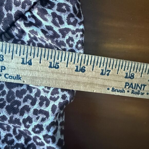 Altar'd State Rosa Dress Small Cheetah Animal Print Mini Ruffle Hem Stretchy EUC - Picture 11 of 12